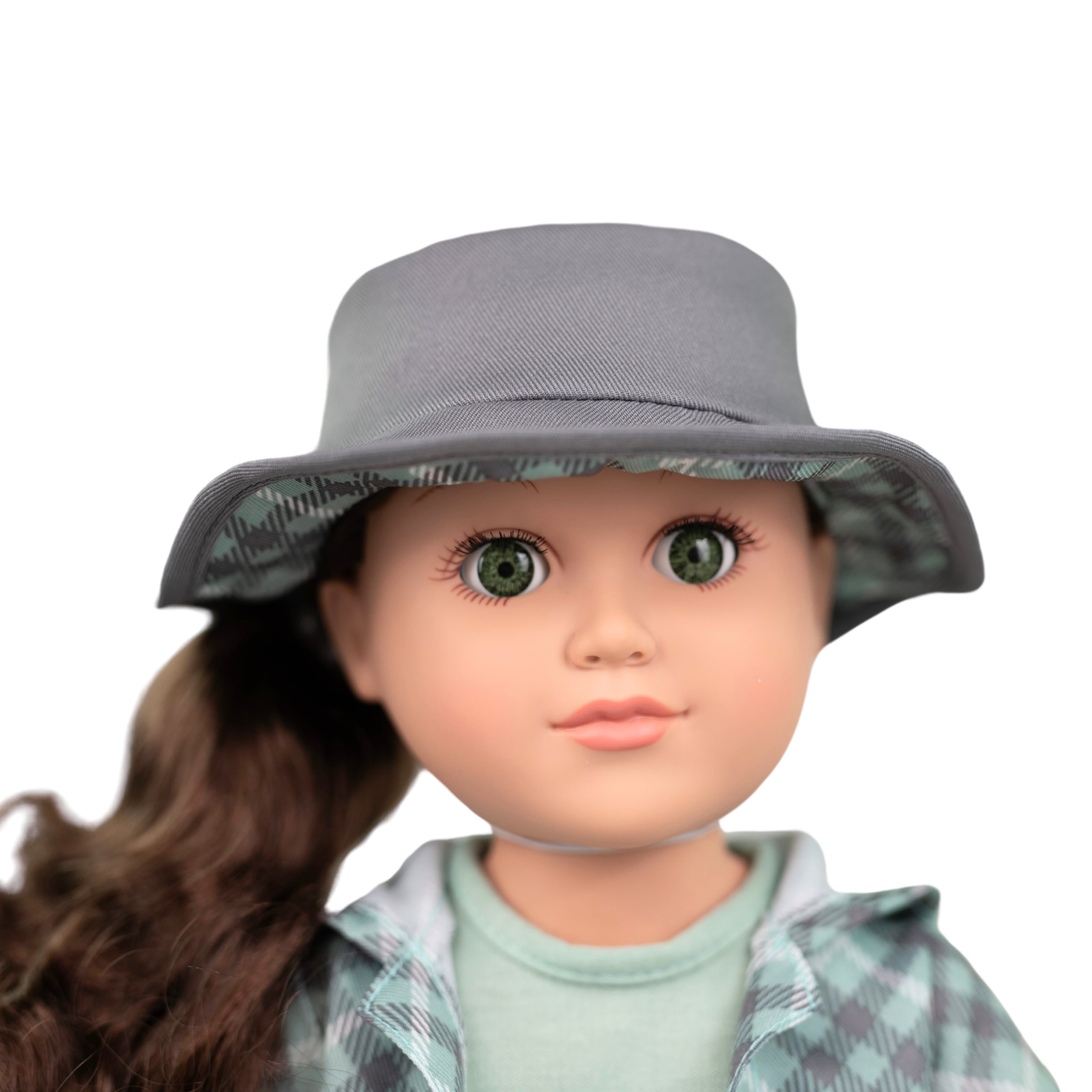 My Life As Raegan Posable 18-inch Doll, Brunette Hair, Green Eyes, MLA Raegan Doll