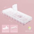 thumbnail image 1 of Molde de Cocina Bandeja para cubitos de hielo y cubierta antipolvo Molde para hacer hielo sin BPA de alta capacidad (C rosa) Sywqhk Libre de BPA, 1 of 9