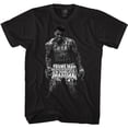 thumbnail image 1 of Muhammad Ali 60s Goat Greatest Boxer Quote Me Black Adult T-Shirt Tee, 1 of 2