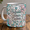 Black, variant on Pediatric Nurse Queen Mug 3D Effect, Cute Nurse Coffee Cup Gift for Pediatric RN
