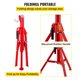 thumbnail image 5 of Soporte de tubo VEVOR 1107B 1/8'-12' 2500 lb Altura ajustable 24'-42', 5 of 9
