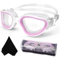 thumbnail image 1 of Polarized Swimming Goggles Swim Pool Goggles Anti Fog Anti UV No Leakage Clear Vision for Men Women Adults Teenagers, 1 of 5