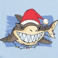thumbnail image 2 of CafePress - Christmas Shark Body Suit - Long Sleeve Cotton Baby Bodysuit, 2 of 4