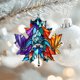 thumbnail image 4 of 2024 Maple Leaf Shaped Wall Decoration Wall Hanging Door Hanging Festive Decorations, 4 of 6