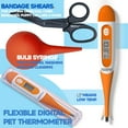 thumbnail image 4 of Good Harbor Pet® Puppy Whelping Essentials Kit for Newborn Dogs | Vaccination Record Cards, Thermometer, Umbilical Floss, and Supplies for Pets, 4 of 7