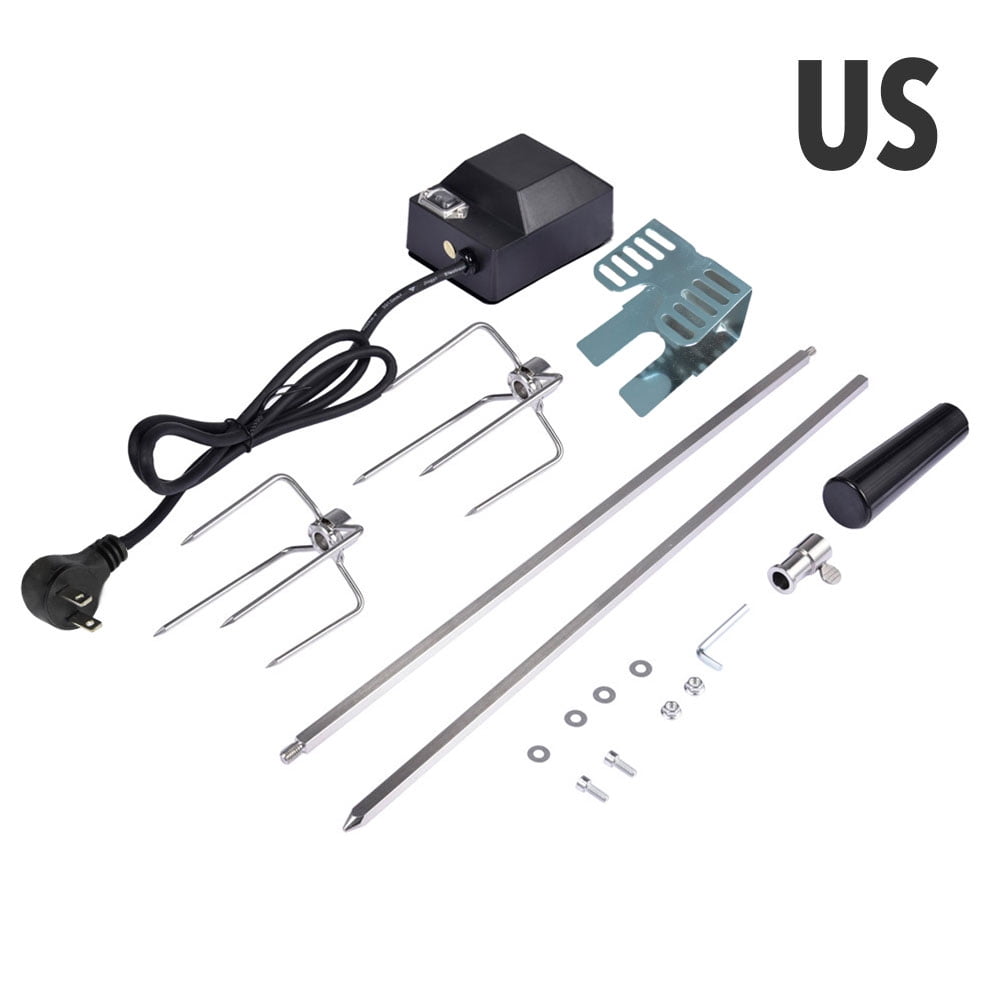 Buy Rotisserie Kit Stainless Steel Automatic BBQ Rotisserie Kit Grill