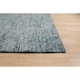 thumbnail image 3 of EORC MT123BL6X9 Hand-Knotted Natural Silk Natural Silk Grass Design Rug, 6' x 9', Blue Mix Area Rug, 3 of 5