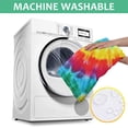 thumbnail image 6 of Rainbow Tie Dye Circular Pattern Rectangle Tablecloth 60"x120",Waterproof Polyester Rectangle Table Cloth, Wipeable Spillproof Polyester Tablecloth for Dining, Camping, Indoor and Outdoor, 6 of 6