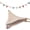 Beige, variant on Bunting Banner Triangle Flags Fabric, Garland Bunting Flag Banners for Woodland Party Banner Baby Shower Party Supplies Classroom Nursery Playroom Decor，Yellow