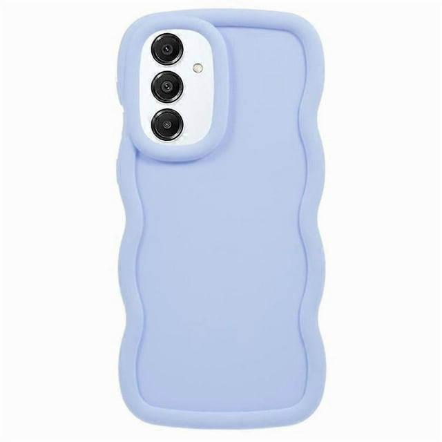 Compatible For Samsung Galaxy A16 4G / 5G Case TPU Protective Phone Cover Unique Curly Wave Frame