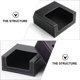 thumbnail image 3 of 1 caja de pañuelos para hotel, contenedor de almacenamiento de servilletas, organizador de toallas de papel para restaurante, 3 of 6