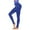 Blue, variant on Fashion Plus Size Gym Yoga Pants for Women Stretch Yoga Leggings Fitness Running Gym Sports Full Length Active Pants Save to 65% off!