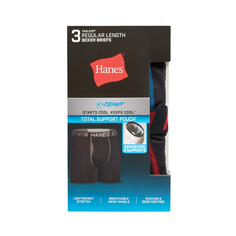 Hanes Total Support Pouch with X-Temp Cooling Technology
