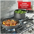 thumbnail image 3 of T-fal Ultimate Hard Anodized Titanium Nonstick Cookware, 12 piece Set, Grey, 3 of 6