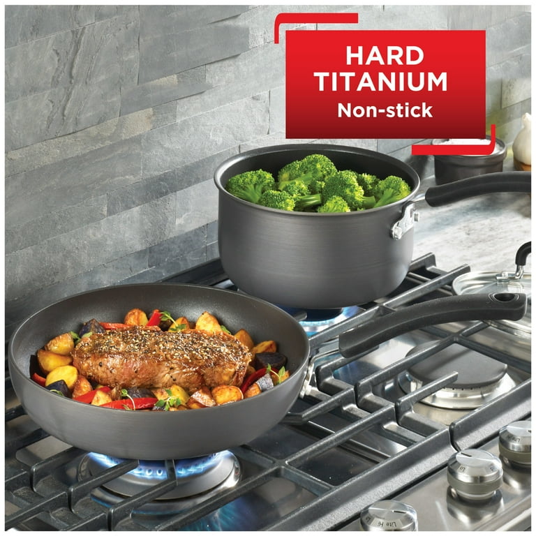 T-fal Ultimate 12 Piece Set, Hard Anodized Titanium Nonstick