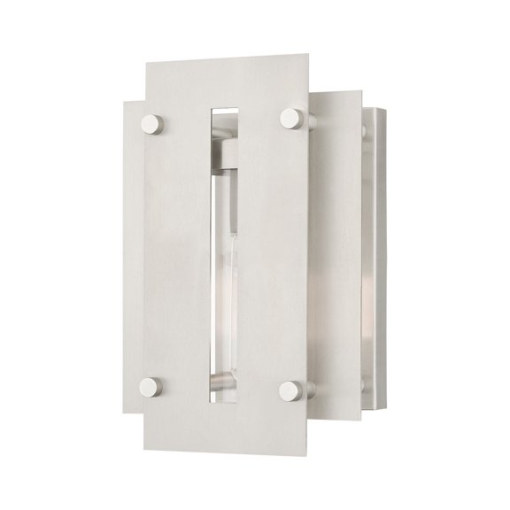 Livex Lighting - Utrecht - 1 Light Outdoor Wall Lantern in Contemporary Style -