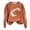 Z9-Orange, variant on Holzkary Women's Football Game Day Sweatshirt Football Sweatshirts Cute Baseball Graphic Print Crewneck Graphic Print Oversized Crewneck Sweatshirts Long Sleeve Pullover for Gameday Hoodies Beige L
