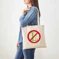 thumbnail image 3 of CafePress - No L Noel Tote Bag - Unisex Canvas Tote Bag, Beige, 1-Piece, 3 of 6