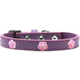 thumbnail image 5 of Dog, Puppy  Pet Widget Fashion Collar, "Bright Pink Roses", 5 of 5