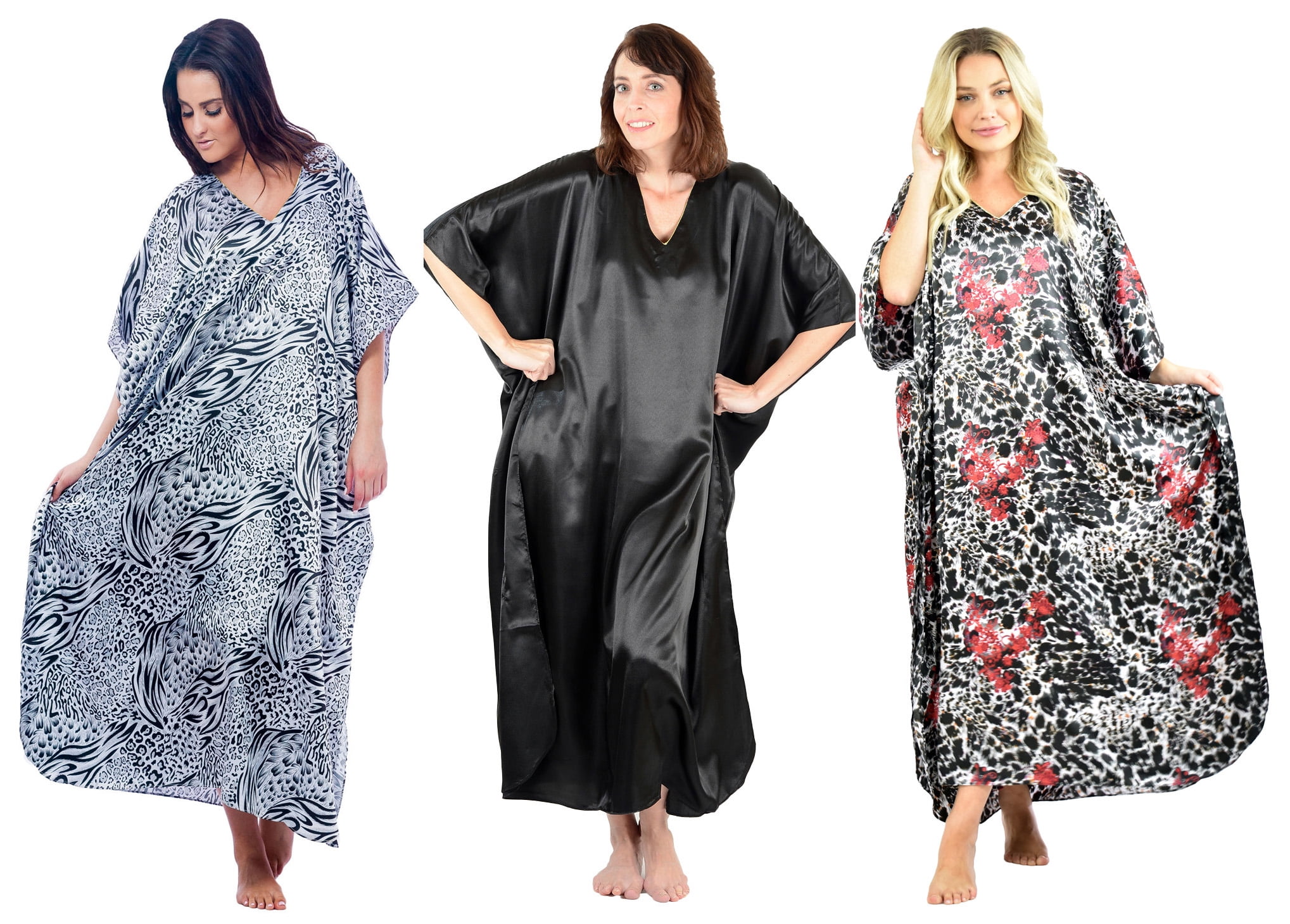 satin caftans