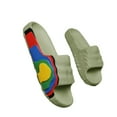 thumbnail image 1 of Chanclas Minnieouse para hombre y mujer estilo informal punta abierta color Verde Tamaño 37-38, 1 of 6