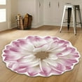 thumbnail image 4 of Yeetfub Flowers Mat Machine Washable Modern Solid Design Non-Slip Rubberback Outdoor Rug Hand-Woven Cotton Washable Rug Ideal for Hallway, Living Room, Bedroom, Kitchen and Laundry Room 24x24IN, 4 of 6
