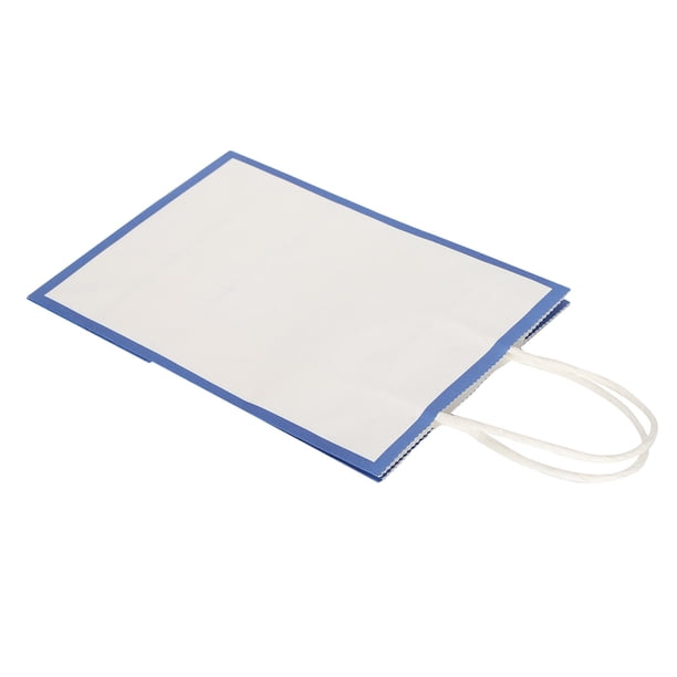 Bolsa de regalo, 10 piezas de papel para embalaje de compras, bolsa de regalo para fiestas, bolsa de papel Kraft, diseño de última generación