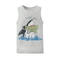 thumbnail image 3 of HWJAD Kids Cartoons Shirt Size 1-7 Years Sleeveless T Shirts 3 Pack Toddler Tank Tops 137% Cotton Tees for Little Boys, 3 of 8