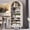Antique White, variant on 71" Tall Arched Bookshelf, 7 Tiers Arch Bookcase with Storage, Modern Farmhouse Book Shelf with Adjustable Shelves, Wood Bookshelf w/Open Display Shelves for Living Room, Office (Brown)