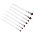 thumbnail image 3 of Eyeshadow Brush Set 7Pcs for Makeup White Horsehair Cosmetic Tools, 3 of 4