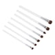 thumbnail image 3 of Eyeshadow Brush Set 7Pcs for Makeup White Horsehair Cosmetic Tools, 3 of 4