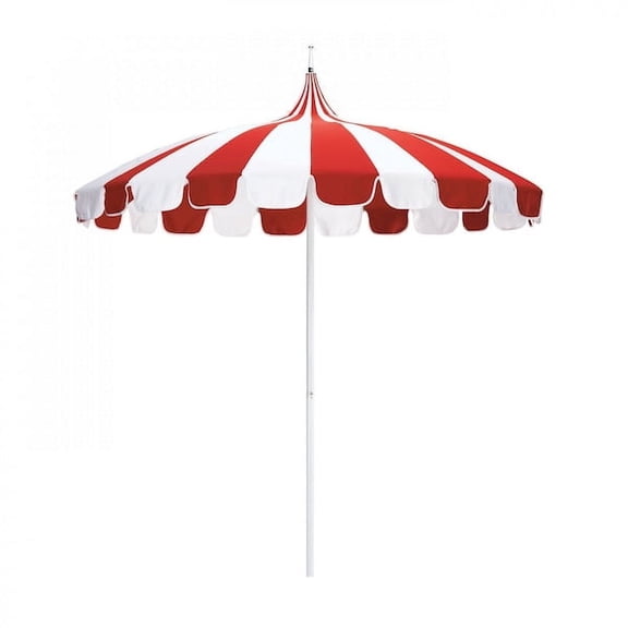 California Umbrella Pagoda Umbrella,Aluminum Pole,8-1/2 Ft., 194061040744