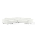 thumbnail image 3 of Modway Restore 5-Piece Sectional Sofa in White, 3 of 11