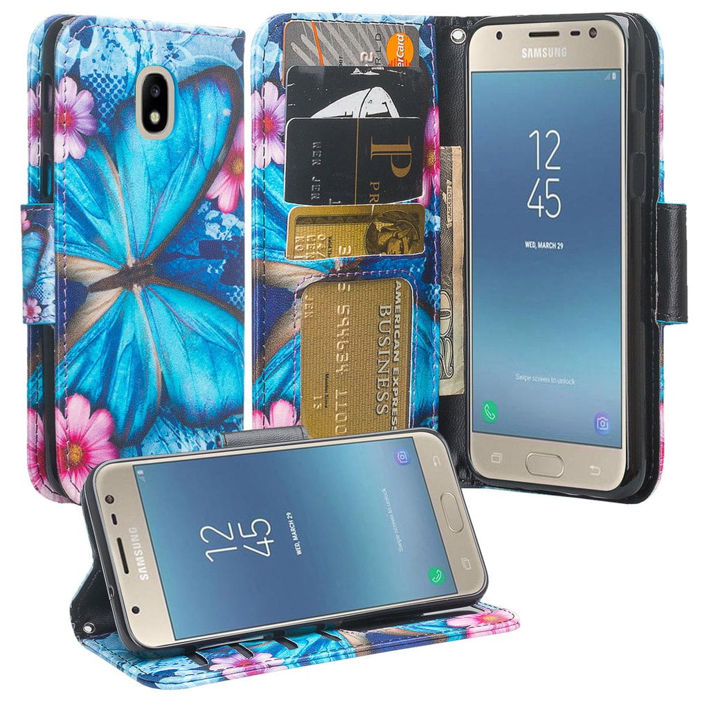 Cover Compatible with Samsung Galaxy J7V / J7 Perx / J7 Sky Pro / J7 Prime / J7 Halo Starry Night Rubbery TPU Gel Skin Case Soft Flexible Scratch-Proof Ultra Slim 