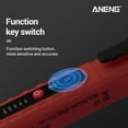 thumbnail image 6 of ANENG Electric Voltage Tester Meter VD802 Non- AC Indicator 12V-1000V Pen Style LED Sensor Outlet Voltage Detection Suitable for Electricians and Engineers, 6 of 7
