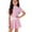 Pink, variant on Girls One Piece Swimsuits New Swimsuit with Boyshorts Anti Exposure Swim Dress for Girls Casual Lightweight Comfortable Size 6-7Y