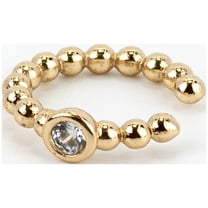 Claire's Women's Gold Bubble Ball Embellished Faux Nose Ring, 70085