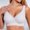 Purple, variant on Women's Comfortable Wireless Bra For Daily Wear Seamless Soft Support Four Three Hooks Adjustable Straits Sleep Home Leisure Activities All Season Womens Strapless Bra Sports Bras Underwire Sports