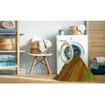 thumbnail image 2 of Ahgly Company Machine Washable Indoor Round Transitional Saffron Red Area Rugs, 4' Round, 2 of 7