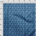 thumbnail image 2 of oneOone Polyester Spandex Blue Fabric Animal Skin Quilting Supplies Print Sewing Fabric By The Yard 56 Inch Wide-LTO, 2 of 4