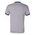 thumbnail image 3 of Augusta Sportswear Men's XX-Large Ringer tee Shirt, Athletic Heather/Royal, 3 of 5