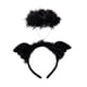 thumbnail image 3 of Diadema de alas de ángel con luz, ideal como regalo de fiesta para Halloween. Negro, 3 of 9