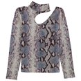 thumbnail image 1 of Guess Blusa con corte floral para mujer, azul, pequeña Guess  Pull-over, 1 of 2