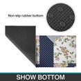 thumbnail image 6 of Pioneer Flower Floral Print Pattern Kitchen Rugs Sets Of 2,Anti Fatigue Kitchen Mat Rugs Non Slip Washable,Decorative Kitchen Floor Mats for Kitchen,Sink,Laundry,17"x30"+17"x47", 6 of 7