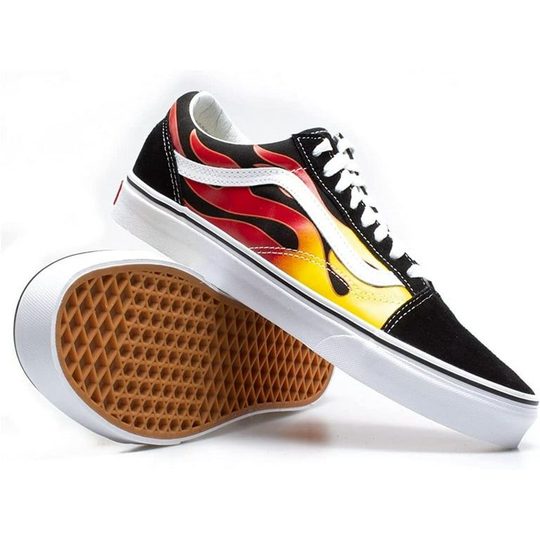 VANS OLD SKOOL FLAME Sneakers Flame - Walmart.com