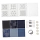 thumbnail image 2 of Kit de bordado para principiantes Materiales DIY Bordado Posavasos Kits de punto de cruz Conjunto B, 2 of 8