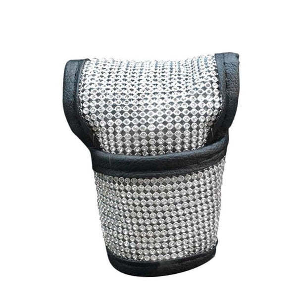 Bling Car Interior,Bling Rhinestone Car Accessories Set Women Girls,Auto Interior Accessories Decorative Premium,Wear Resistance Glossy Appearance Lightweight,Decoration durable Gear cover