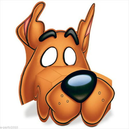 Scooby-Doo! 'Close-Ups' Paper Masks / Favors (4ct)