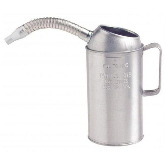 2 Quart Galvanized Measuring Can