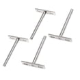 thumbnail image 1 of Soporte De Estante Flotante De 4 Pulgadas Soporte De Placa Ciega Soporte Oculto Con Tornillos Y Tacos De Pared Para Estantes Flotantes De Madera 4 Uds. sonducket TO004948-00, 1 of 7
